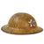 Original U.S. WWI 1st Battalion, 15th Field Artillery, 2nd Division Indian Head Painted British Made M1917 Doughboy Helmet by Hadfield Ltd of Sheffield Original Items