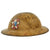 Original U.S. WWI 1st Battalion, 15th Field Artillery, 2nd Division Indian Head Painted British Made M1917 Doughboy Helmet by Hadfield Ltd of Sheffield Original Items