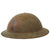Original U.S. WWI 7th Division A.E.F. Painted British Made Mk. I Doughboy Helmet - Liner & Partial Chinstrap Original Items