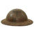 Original U.S. WWI Rare 28th “Keystone” Division Pennsylvania National Guard British-Made Mk 1 Doughboy Helmet Shell with Partial Repaired Chinstrap - “Gimmie” Original Items