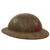 Original U.S. WWI Rare 28th “Keystone” Division Pennsylvania National Guard British-Made Mk 1 Doughboy Helmet Shell with Partial Repaired Chinstrap - “Gimmie” Original Items
