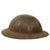 Original U.S. WWI Rare 28th “Keystone” Division Pennsylvania National Guard British-Made Mk 1 Doughboy Helmet Shell with Partial Repaired Chinstrap - “Gimmie” Original Items