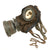 Original Imperial German WWI M1917 Ledermaske Gas Mask with Can - Named to Lt. Jaensch and Dated 1918 Original Items