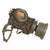 Original Imperial German WWI M1917 Ledermaske Gas Mask with Can - Named to Lt. Jaensch and Dated 1918 Original Items