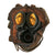Original Imperial German WWI M1917 Ledermaske Gas Mask with Can - Named to Lt. Jaensch and Dated 1918 Original Items