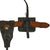Original French WWI Infantry Model 1903 Leather Belt With 1892/14 Suspenders, M1905/14 Cartridge Pouches and Lebel Cruciform Épée Bayonet With M1888/14 Leather Frog Original Items