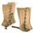 Original U.S. WWI M1917 Trench “Pershing” Boots With Wool Puttees, M1907 Gaiters and M1917 Gaiters - Matched Size 6 Original Items