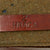 Original Canadian WWI Unissued Mounted Cavalry Blue Enamel Canteen With Leather Carrier and Shoulder Strap Original Items