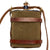 Original Canadian WWI Unissued Mounted Cavalry Blue Enamel Canteen With Leather Carrier and Shoulder Strap Original Items