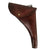 Original Australian WWI Officer's .455 Webley Revolver Leather Holster by Commonwealth Government Harness Factory Original Items