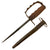 Original U.S. WWI M1917 Knuckle Duster Trench Knife with Original Scabbard Original Items