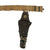 Original U.S. WWI 1915 Dated M-1912 Mounted Swivel Holster for 1911 .45 Automatic with M-1910 Pistol Belt, & WWI Magazine Pouch Original Items