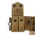 Original U.S. WWI Field Gear Lot with Calvary Bandolier & Mills Style Cartridge Belt with Holster Original Items