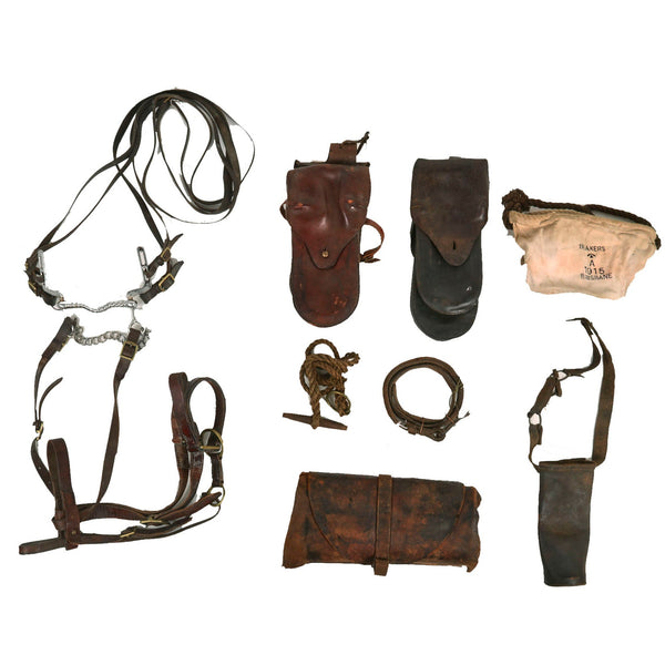 Original Australian WWI Light Horse Cavalry Horse Tack and Bridle Set
