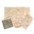Original French & Italian WWII & WWII Lot of Five Period Maps - Map of Moglia with Period Annotations Original Items