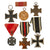 Original German & Austro-Hungarian WWI Era Medal Lot - 7 Items Total Original Items