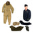 Original Australian WWII Royal Australian Air Force Flight Suit & Uniform Lot - Dress Uniform & Flight Gloves Original Items