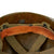 Original U.S. Vietnam War WWII Reissue M1 Helmet with 1970 Dated Camouflage Cover and Liner Original Items