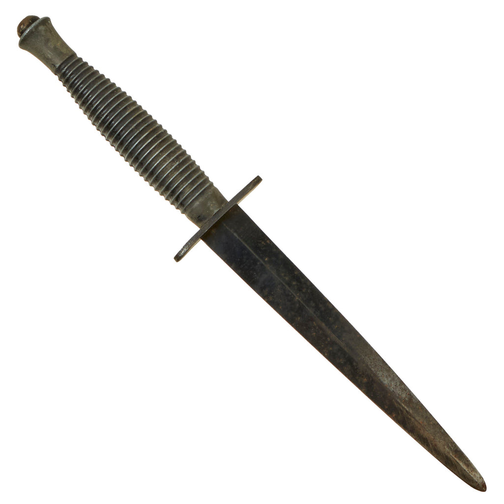 Original British WWII 3rd Pattern Fairbairn-Sykes Commando Dagger Fighting Knife with Alloy Handle Original Items