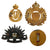 Original Australian & New Zealand Cap and Collar Insignia Lot - 30 Items Original Items