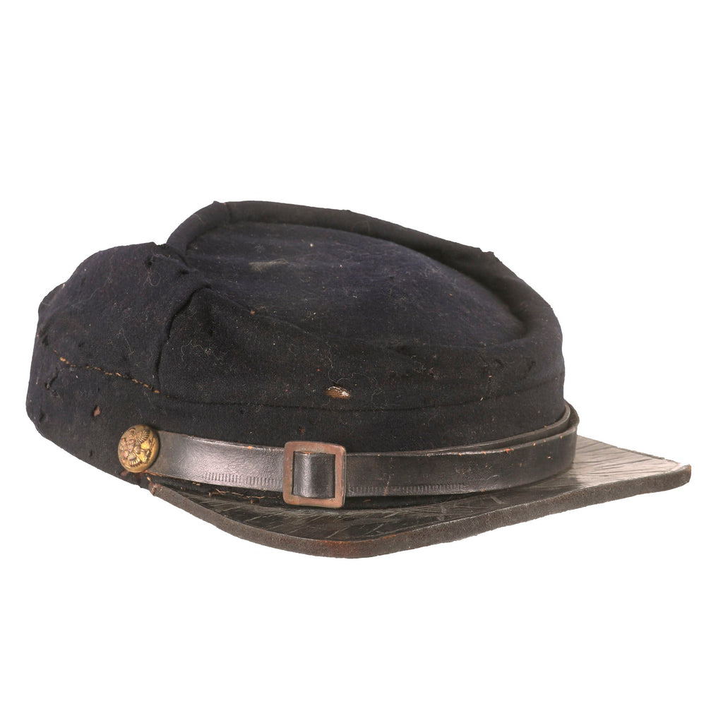 Original U.S. Indian Wars Model 1872 U.S. Army Issue Kepi with Original Chinstrap Original Items