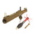 Original U.S. Vietnam War Era Early M72A2 Light Anti-Armor Weapon “LAW” Tube With Wooden Sub-Caliber Classroom Training Round - INERT Original Items
