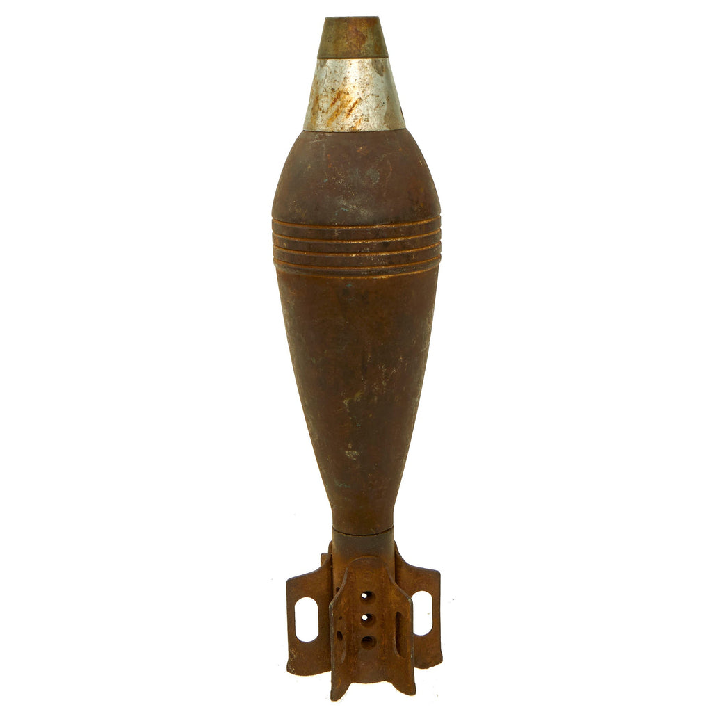 Original U.S. WWII Era INERT 81mm M43A1 HE Mortar Round With M52A2 PD ...