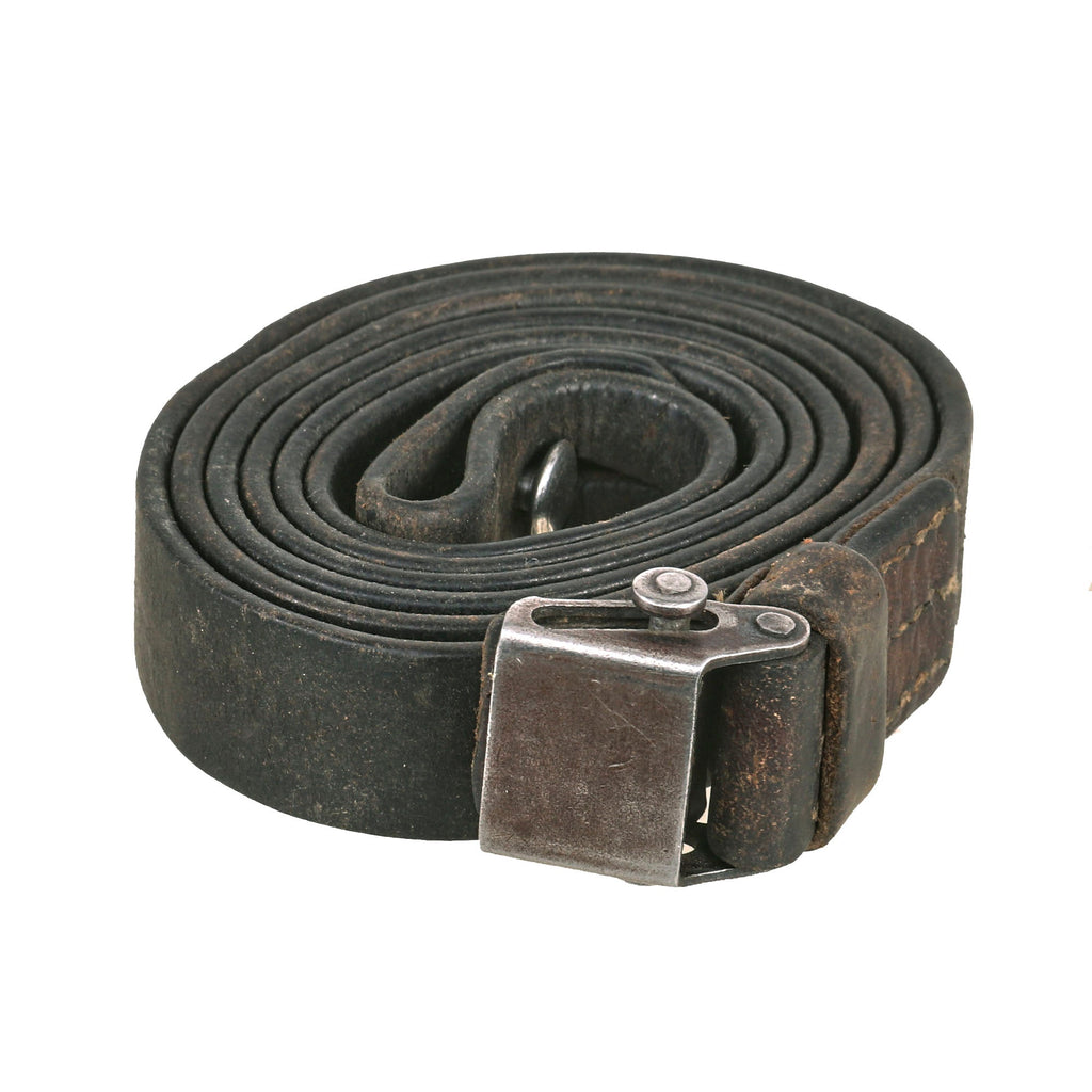Original German WWII Maschinenpistole 40 / MP40 Leather Sling Original Items