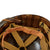 Original U.S. Korean War 1945 3rd Infantry Division Officer’s M1 McCord Front Seam Swivel Bale Helmet with Firestone Liner - Lieutenant Original Items