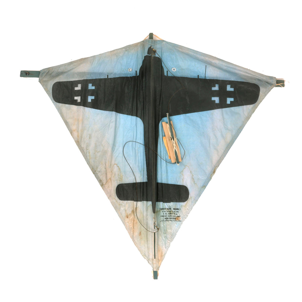 Original U.S. WWII Target Kite Mark 1 by Spalding Brothers Complete with Ropes Original Items