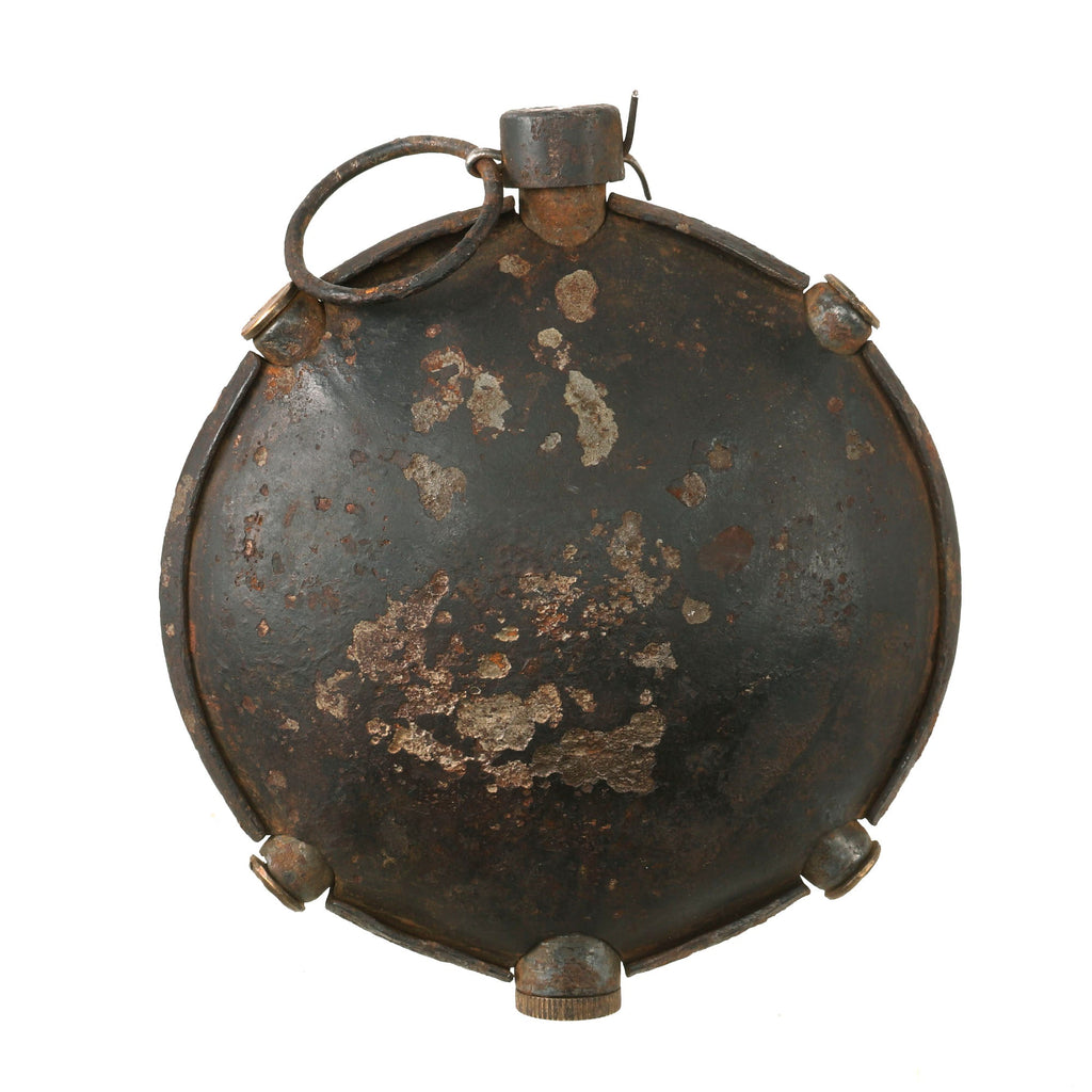 Original German WWI Model 1915 Inert "Turtle" Offensive Discus Hand Grenade - Discushandgranate Original Items