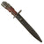 Original British Enfield No. 7 Mk. I/L Swivel Pommel Rifle Bayonet by B.S.A. in Heath with Scabbard for No.4 SMLE or MkV Sten Original Items