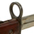 Original British Enfield No. 7 Mk. I/L Swivel Pommel Rifle Bayonet by B.S.A. in Heath with Scabbard for No.4 SMLE or MkV Sten Original Items