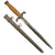 Original German WWII Heer Army Officer Dagger by Anton Wingen Jr. of Solingen with Scabbard Original Items
