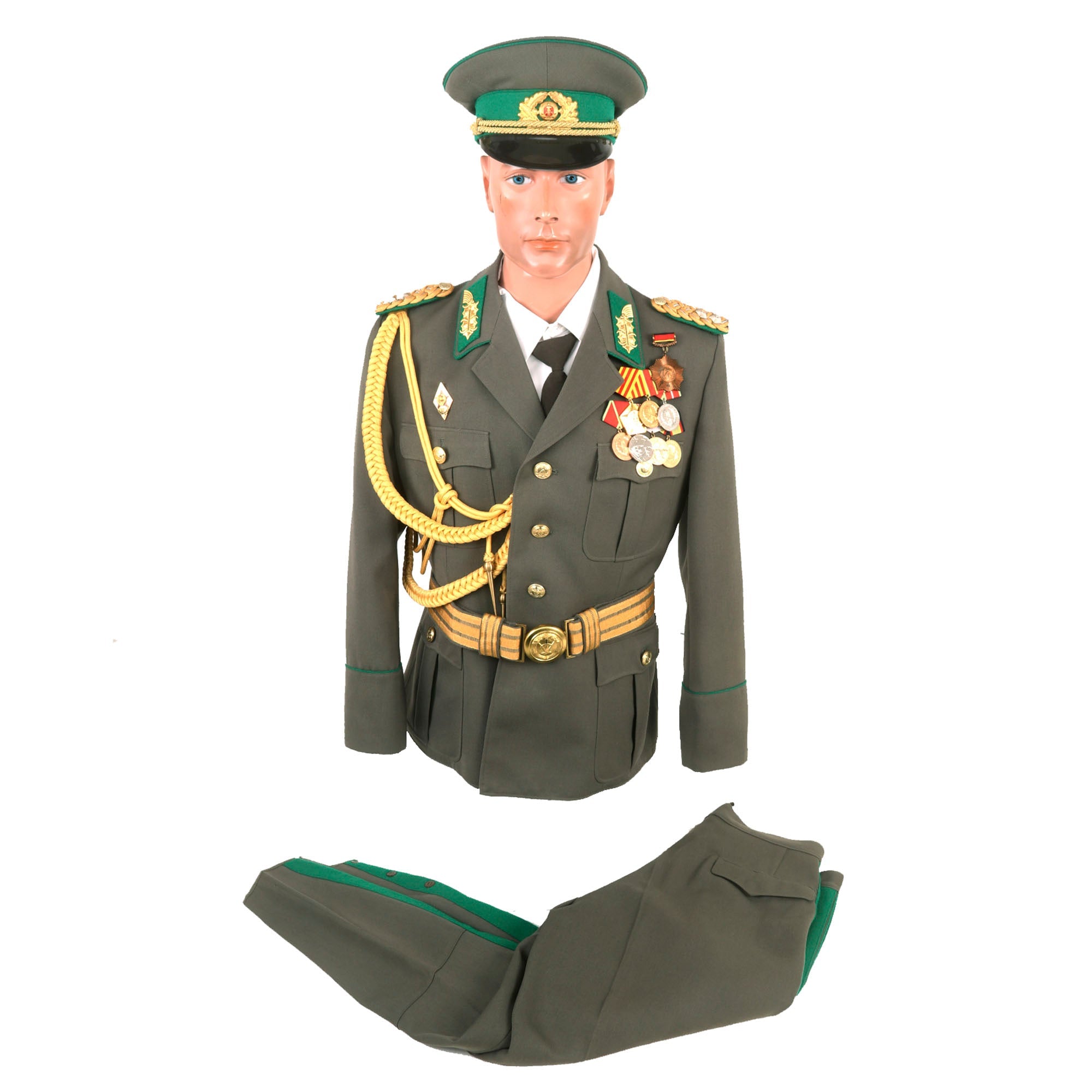 Original East German Cold War DDR Border Guard Generalleutnant Lieuten – International Military Antiques