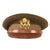 Original U.S. WWII US Army Officer’s Luxenberg Visor Cap Named to Captain Henry J. Briscoe - 325th Glider Infantry Regiment Original Items