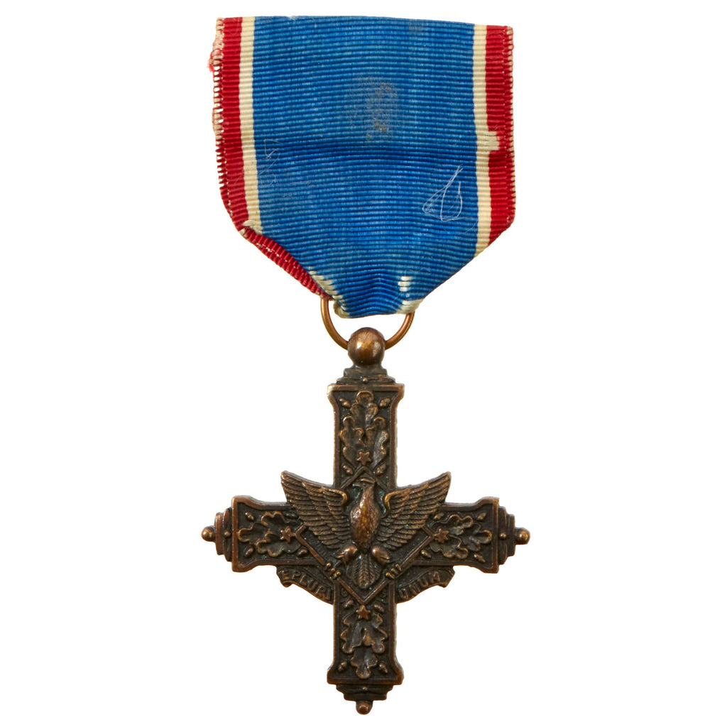 Original U.S. WWI Scarce French-Made 1st Type Distinguished