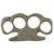 Original U.S. WWII Custom Made Crude Cast Iron Knuckle Dusters Original Items