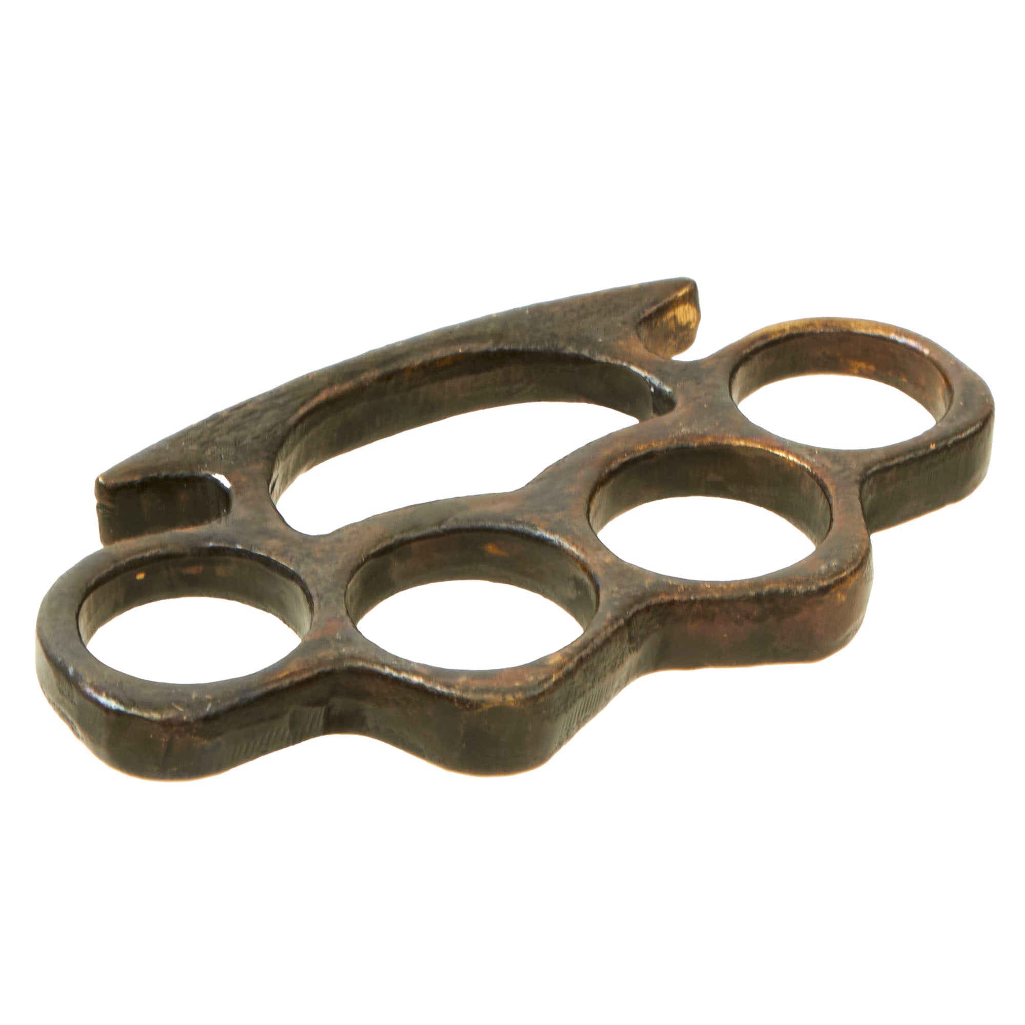 Original U.S. WWII Custom Made Cast Brass Knuckle Dusters