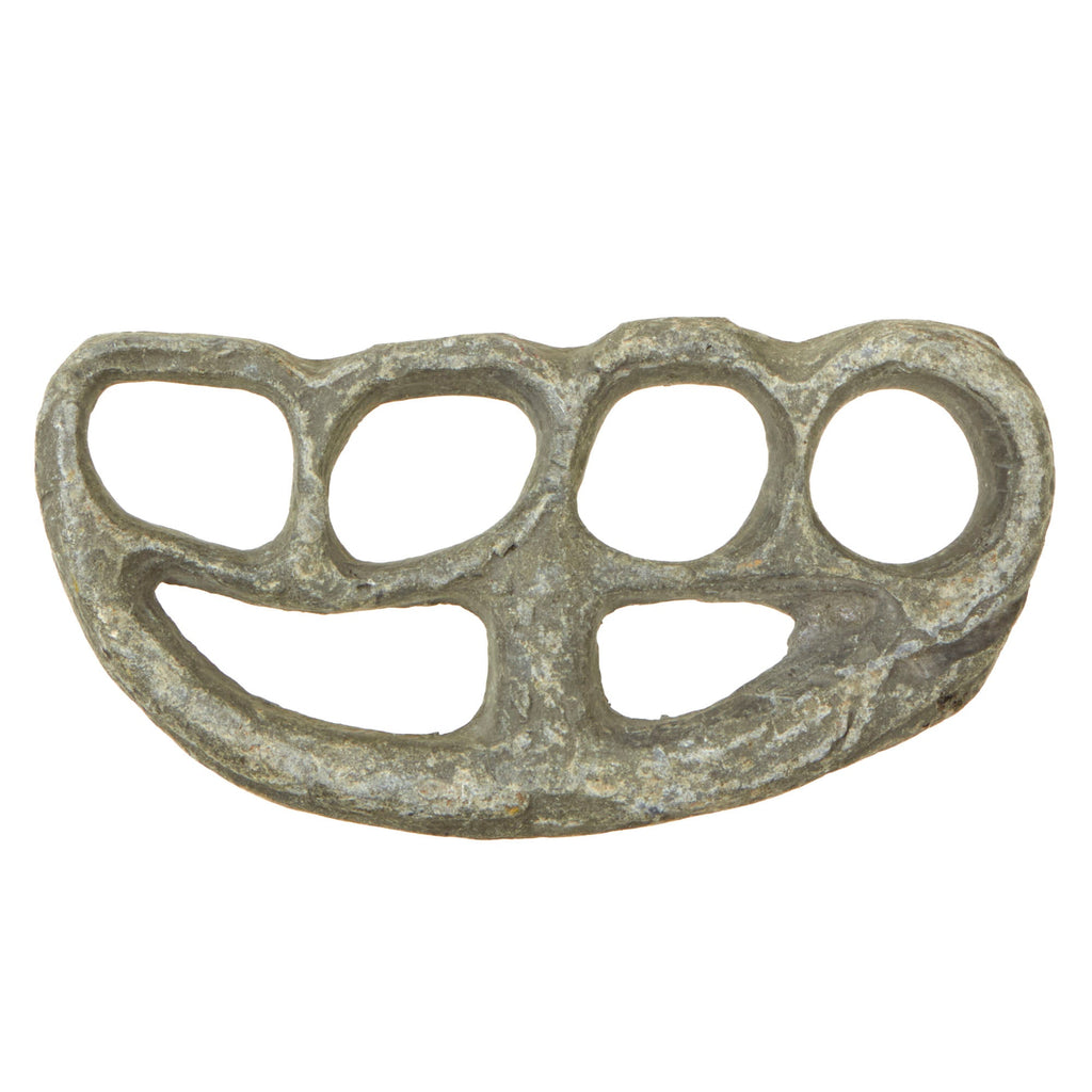 Original U.S. Civil War Custom Homemade Lead Knuckle Duster Original Items