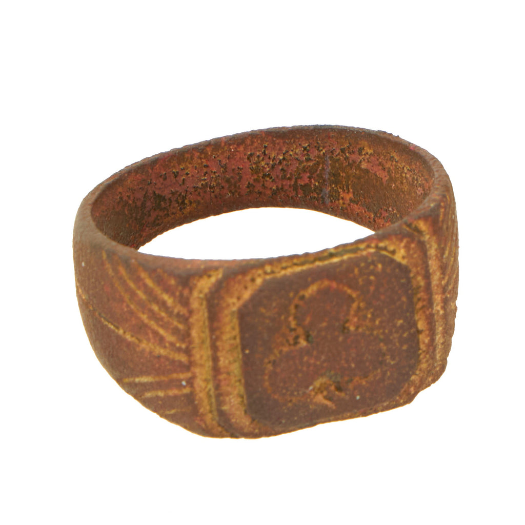 Original U.S. Civil War Union Army Rare II Corps Ring Excavated at Petersburg Camp Site Original Items