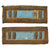 Original U.S. Civil War Pair of Federal Infantry Captain Bullion Shoulder Boards Original Items