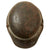Original Imperial German WWI Single Decal Transitional M18 “Ear Cut Out” Helmet with Liner & Broken Chinstrap - Marked ET 64 Original Items