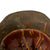 Original Imperial German WWI Single Decal Transitional M18 “Ear Cut Out” Helmet with Liner & Broken Chinstrap - Marked ET 64 Original Items