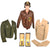 Original U.S. WWII B-17 Navigator Distinguished Flying Cross Recipient 1st Lieutenant Stanton H Small Painted A-2 Flight Jacket & Uniform Grouping with Engraved DFC & Air Medal and 4 Photo Albums - 833rd Bomb Squadron 486th Bomb Group Original Items