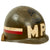 Original U.S. Korean War Era McCord Military Police M1 Helmet With Painted South Carolina National Guard Westinghouse Liner Original Items