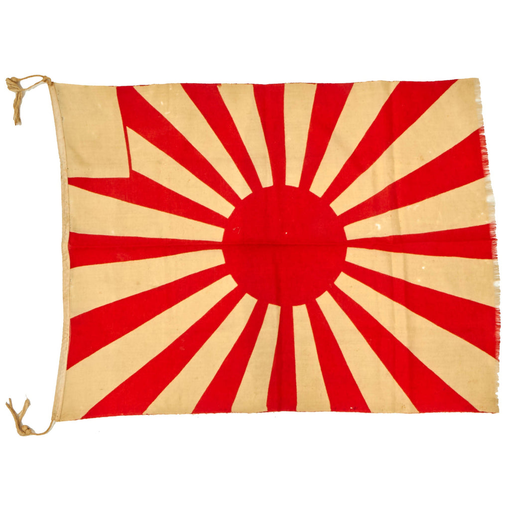 Original Japan WWII Imperial Japanese Army Rising Sun Wool War Flag - 32 x 41” Original Items