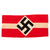 Original German WWII HJ Member Armband with Embroidered Insignia & RZM Tag - RZM A4 (b. 18/1743) Original Items