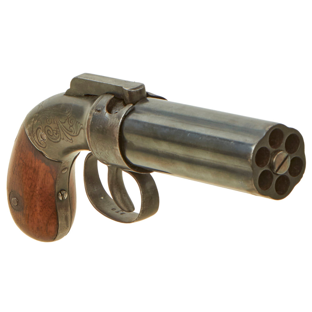 Original U.S. Allen, Thurber & Co. 1845 Patent .31cal Percussion Pepperbox Revolver - Matching Serial 230 Original Items