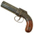 Original U.S. Allen, Thurber & Co. 1845 Patent .31cal Percussion Pepperbox Revolver - Matching Serial 230 Original Items
